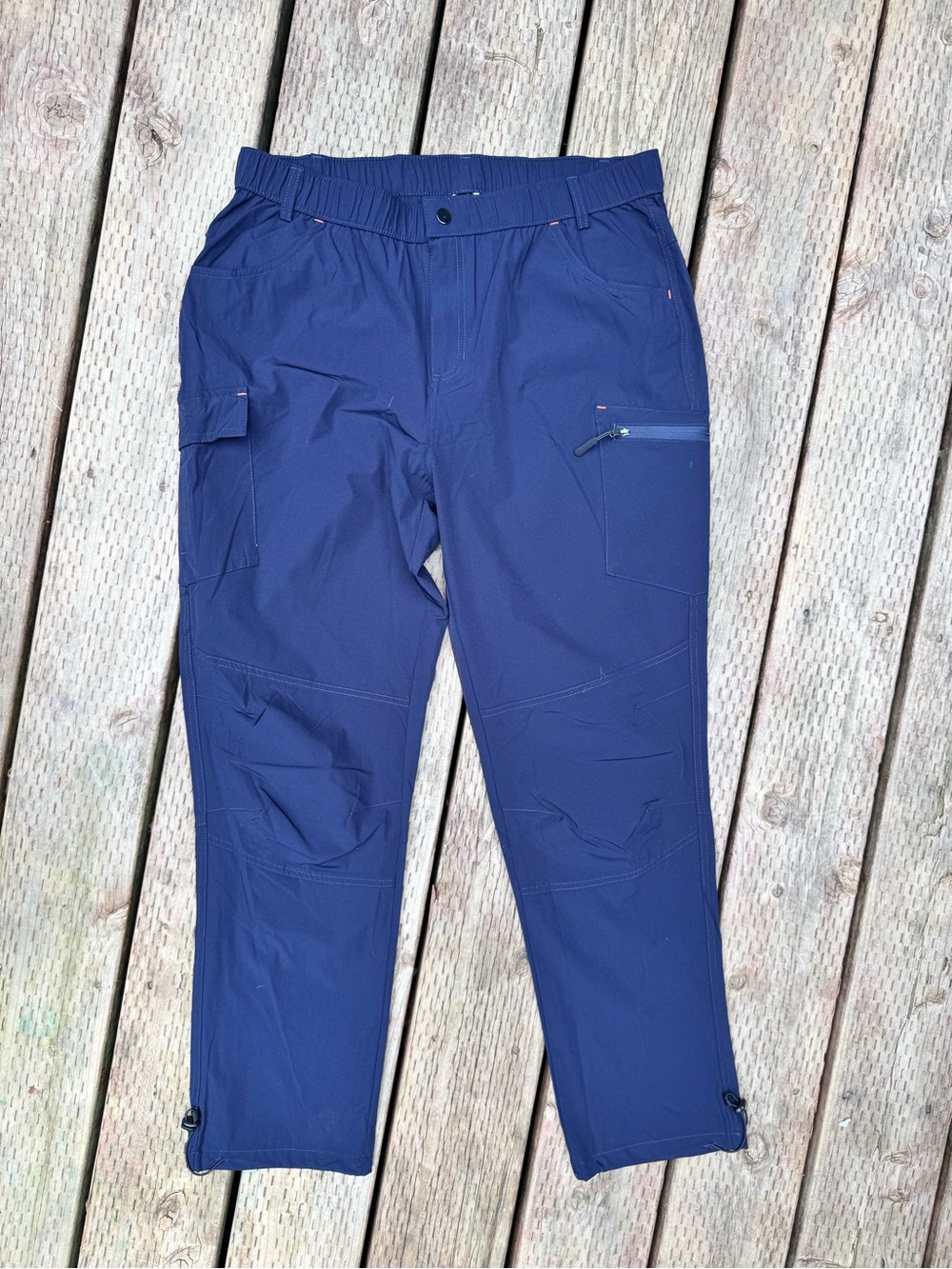 Women’s Black Active Track Pants with Cargo Pockets